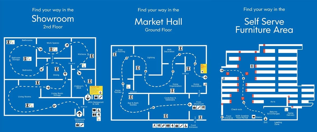 mapa ikea Stockholm