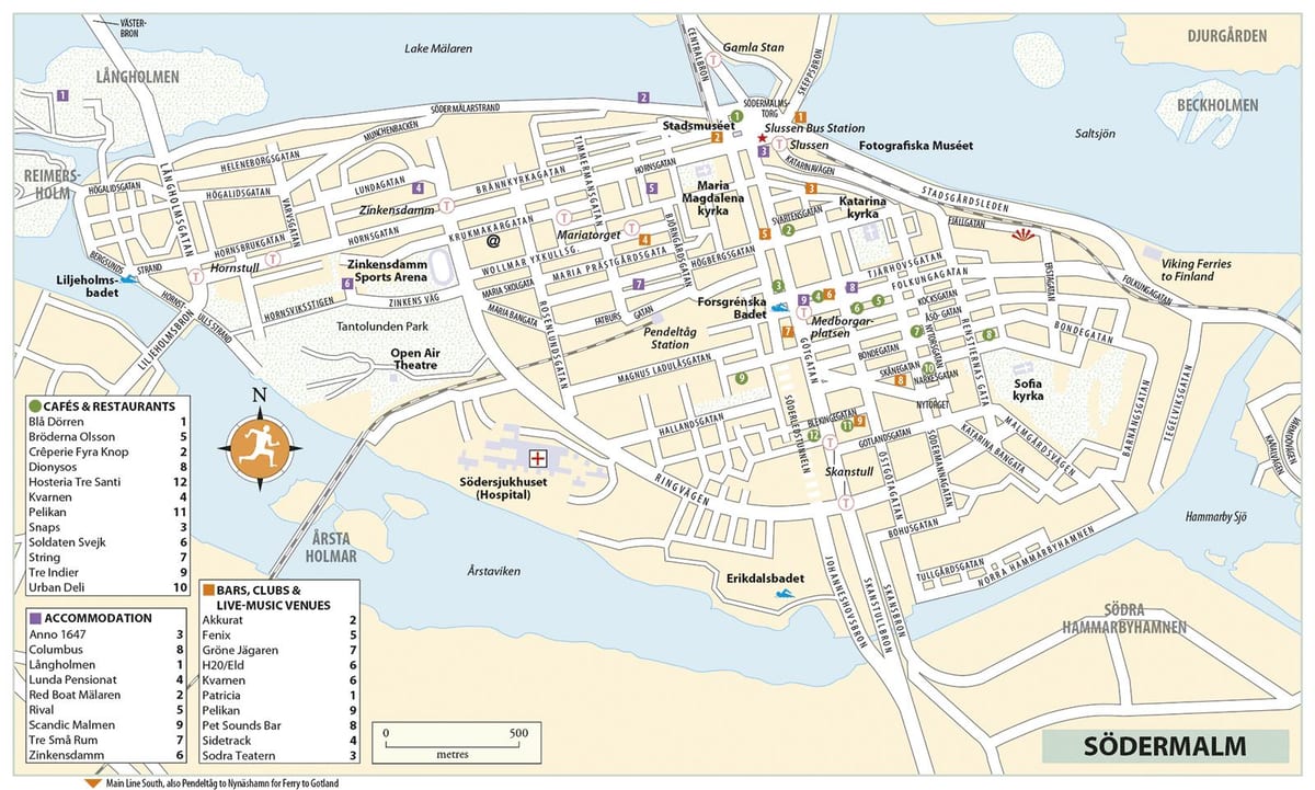 mapa z sodermalm