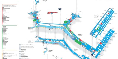 Stockholm airport terminal 5 mapě