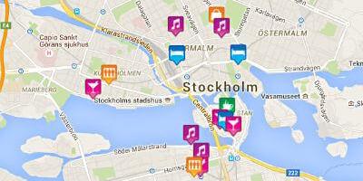 Mapa gay mapu Stockholmu