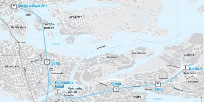 Mapu nacka Stockholm