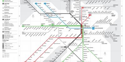 Mapa metro sl