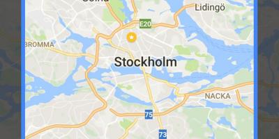 Offline mapa Stockholmu