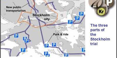 Mapa Stockholmu parkoviště