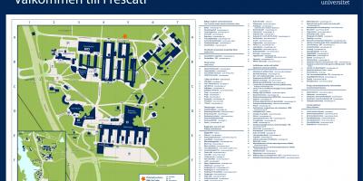 Mapa Stockholm university