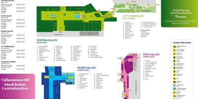Stockholm nádraží mapě